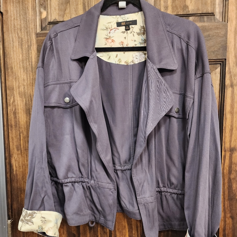 Dark gray jacket